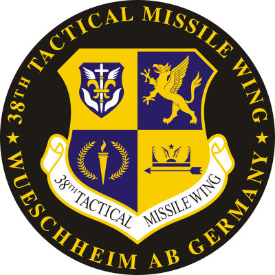 38th Tactical Missile Wing – Wueschheim Air Base Germany Decal