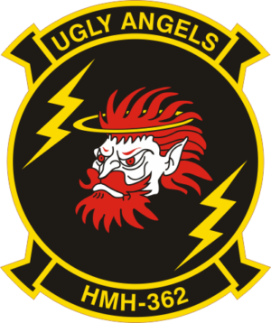 HMH-362 Marine Heavy Helicopter Squadron (v2) Decal