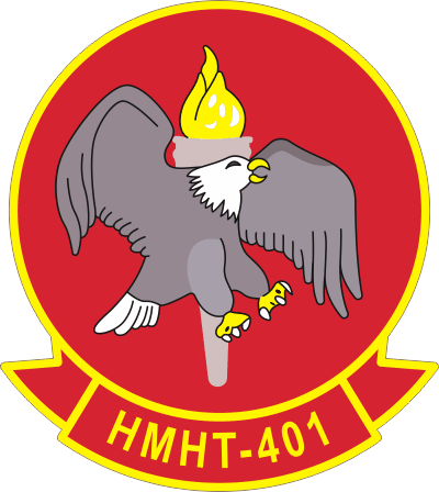 HMHT-401 Marine Heavy Helicopter Training Squadron Decal