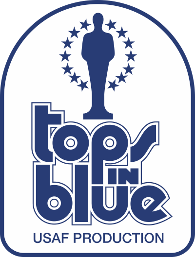 Tops In Blue Decal
