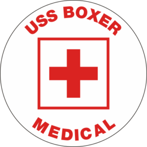 USS Boxer Medical Decal