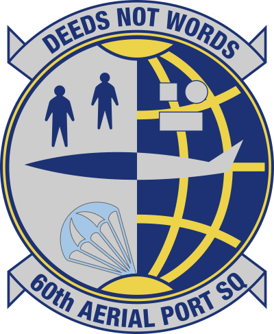 60th Aerial Port Squadron Decal
