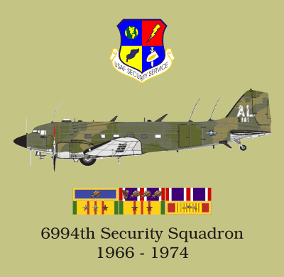6994th Security Squadron (v2) Decal
