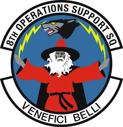 8th Operations Support Squadron Decal