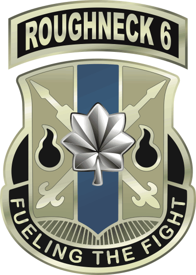 U.S. Army Reserve – 334th Quartermaster Battalion Roughneck 6 Decal