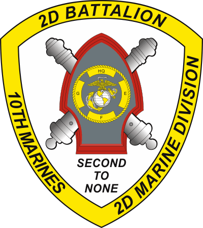 2nd Battalion, 10th Marine Regiment, 2nd Marine Division Decal