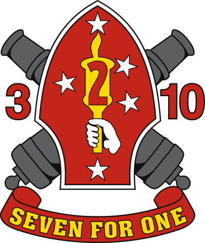 3rd Battalion, 10th Marine Regiment, 2nd Marine Division Decal
