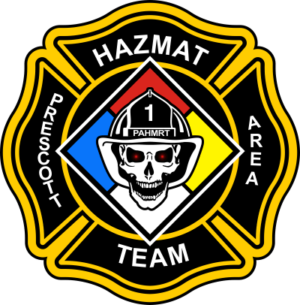 Prescott Fire Department Hazmat Team Decal