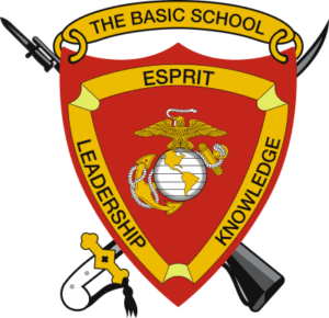 USMC The Basic School Insignia Decal