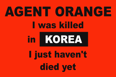 Agent Orange – Killed in Korea Decal