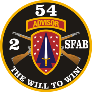 2nd Battalion 54th SFAB Security Force Assistance Brigade Decal