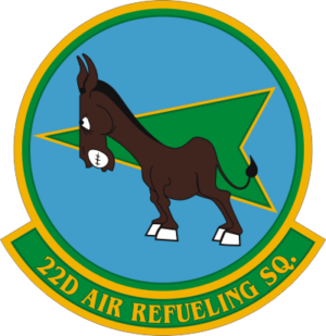 22nd Air Refueling Squadron Decal