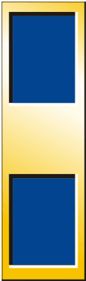 Navy WO-1 Warrant Officer 1 Decal