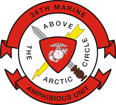 36th MAU Marine Amphibious Unit Decal