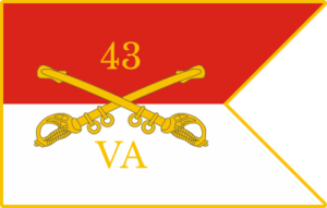 43rd Virginia Cavalry Battalion Decal