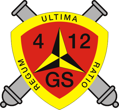 4th Battalion 12th Marines Decal