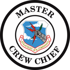 Strategic Air Command Master Crew Chief Decal