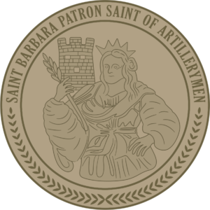 Order of Saint Barbara Medallion Decal