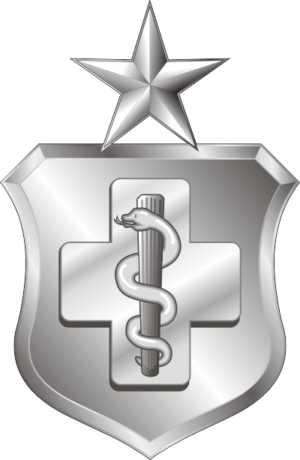 USAF Enlisted Medical Technician Badge - Senior Decal
