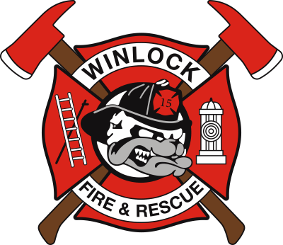 Winlock Fire Department Decal – Right
