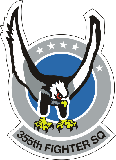 355th Fighter Squadron Decal