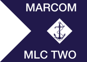 California State Guard Maritime Component (MARCOM) Guidon - Reversed Decal