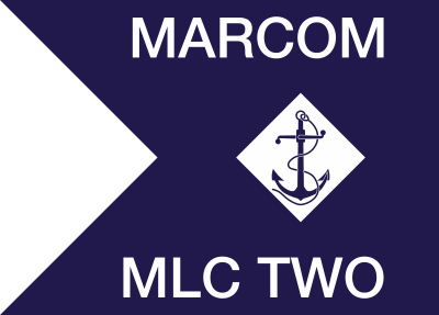 California State Guard Maritime Component (MARCOM) Guidon – Reversed Decal