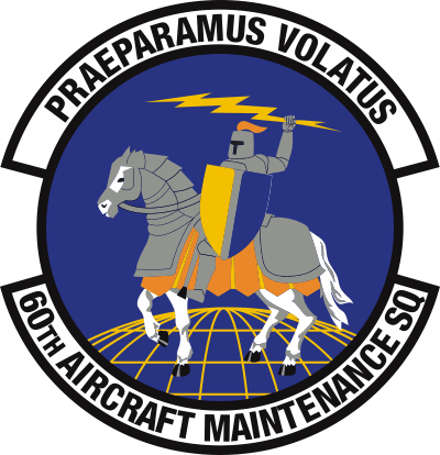 60th Aircraft Maintenance Squadron Decal