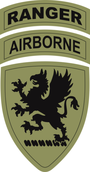 Michigan Army National Guard - Ranger Airborne Decal