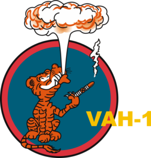 VAH-1 Heavy Attack Squadron 1 Decal