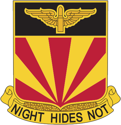 56th Air Defense Artillery Regiment Unit Crest Decal