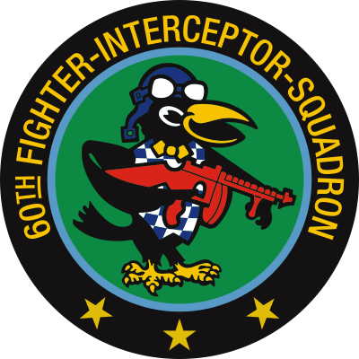 60th Fighter Interceptor Squadron Decal