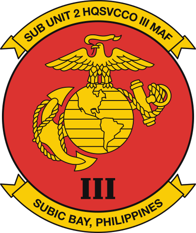 3rd MAF Marine Amphibious Force, Sub Unit 2 Decal