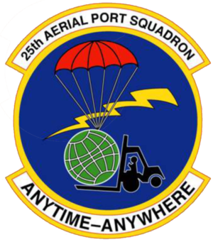 25th Aerial Port Squadron Decal