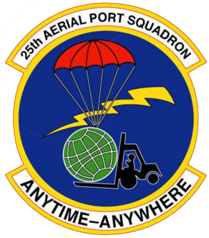 25th Aerial Port Squadron Decal