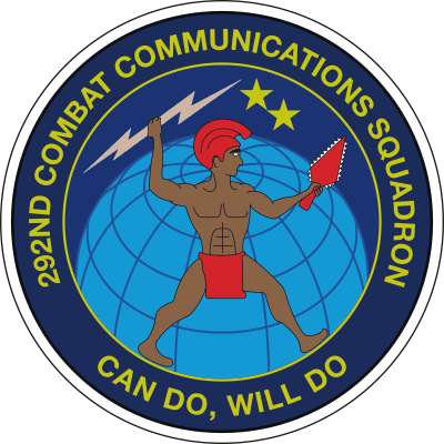 292nd Combat Communications Squadron Decal