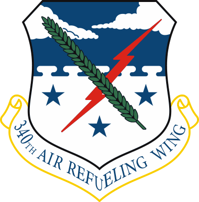 340th Air Refueling Wing Decal