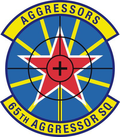 65th Aggressor Squadron Decal