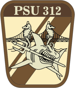 PSU 312 Port Security Unit Decal