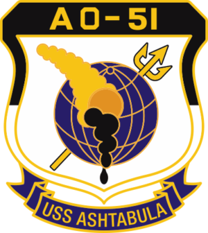 USS Ashtabula AO-51 Decal