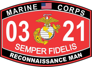 Marines Military Occupational Specialty (MOS) Decal