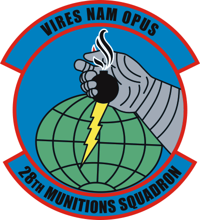 28th Munitions Squadron Decal