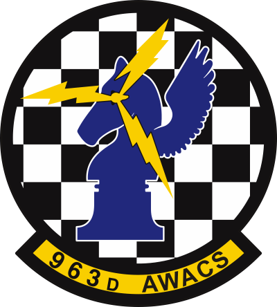 963rd AWACS Decal