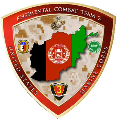 Regimental Combat Team 3 Afghanistan Decal