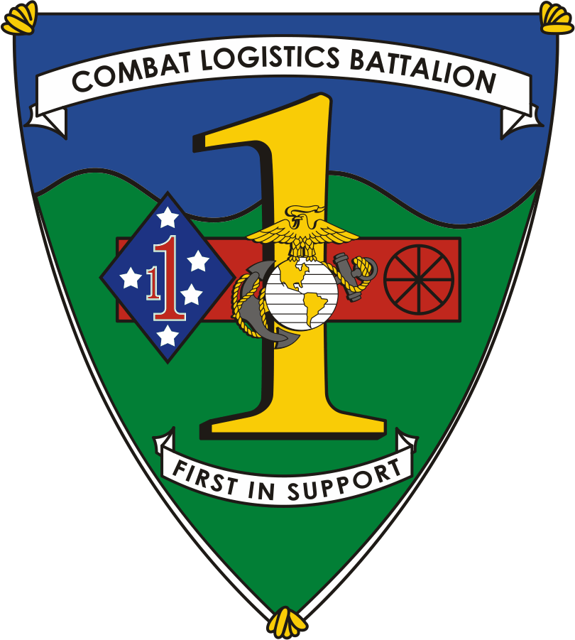 Combat Logistics Battalion 1 Decal
