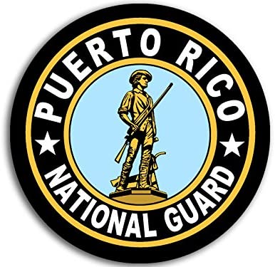 Puerto Rico National Guard Decal