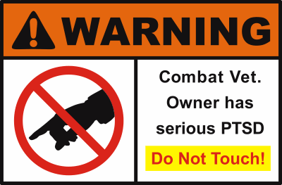 Warning – Do Not Touch Decal