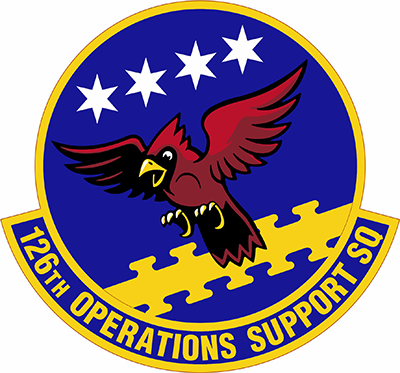 126th Operations Support Squadron Decal