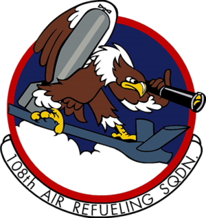 108th Air Refueling Squadron Decal