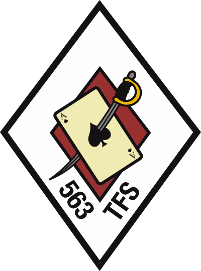 563rd Tactical Fighter Squadron Decal